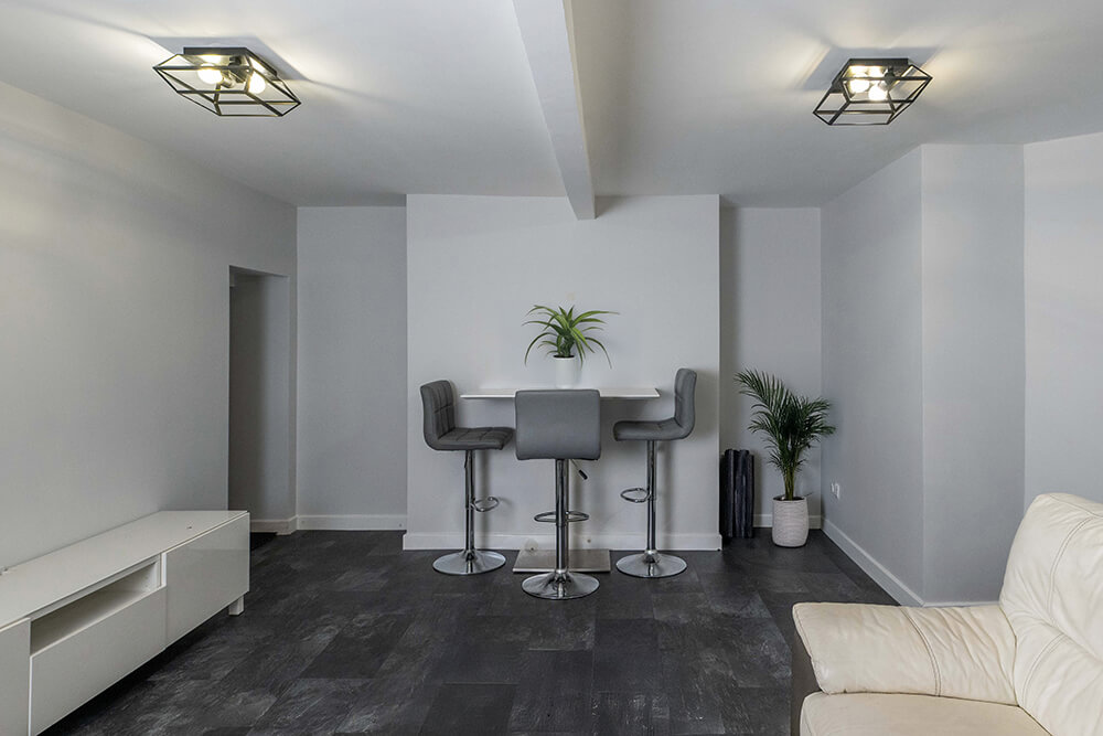 Basement refurbishment after