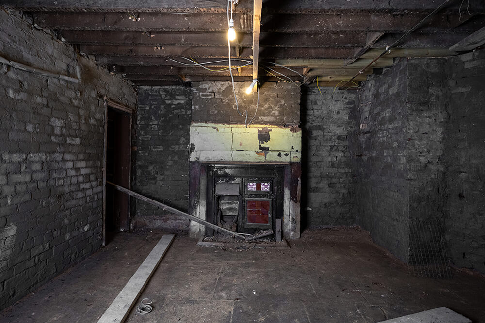 Basement refurbishment before